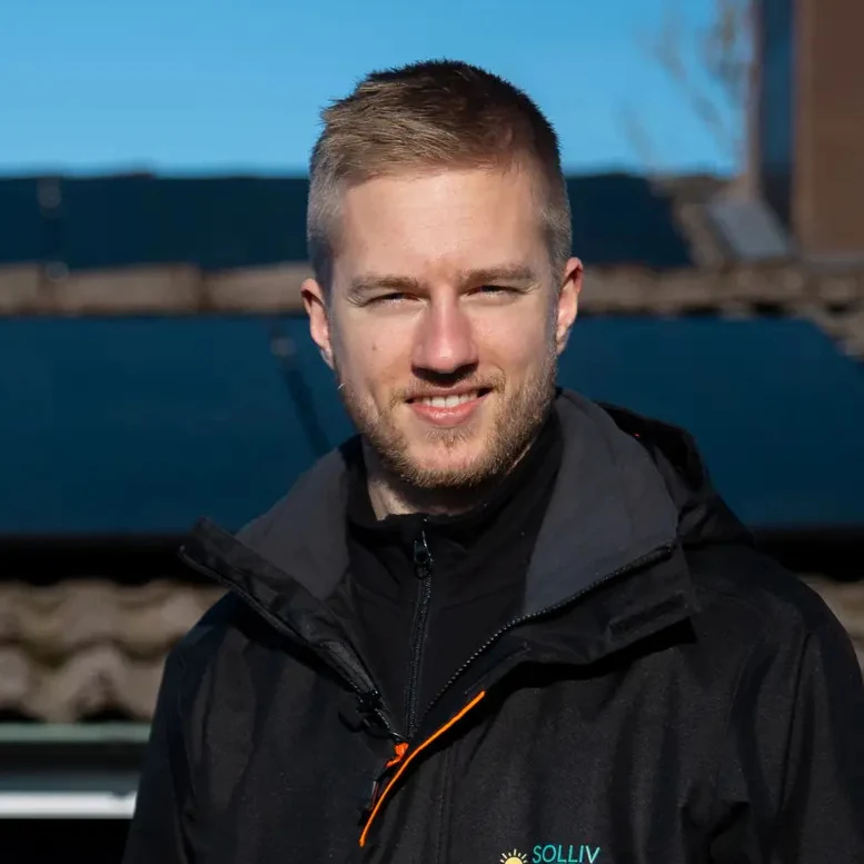 Simon Myrving, VD på Solliv Sverige AB